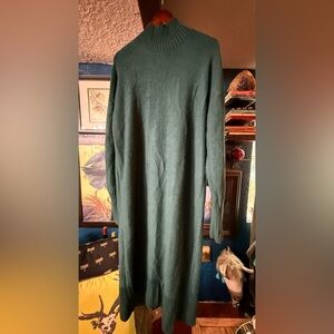 COS Green Sweater Dress